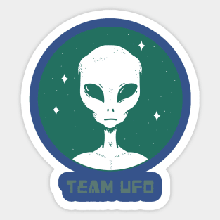 team ufo 2 Sticker